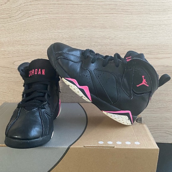 jordan 7 black and pink